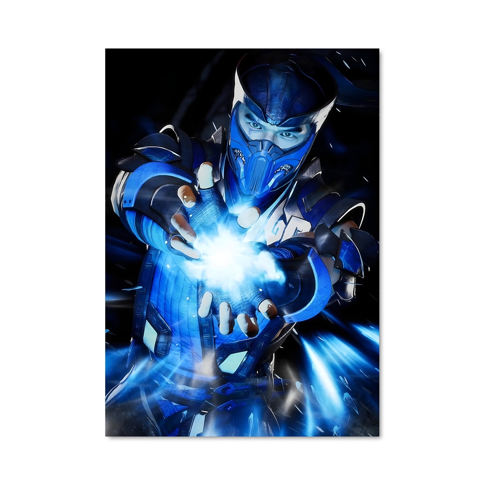 Poster Robot Éthéré
